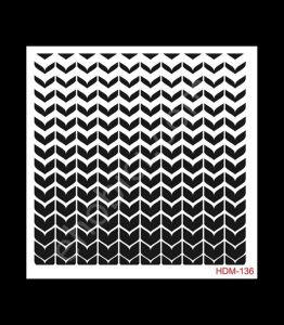 HDM136 Cadence Home Dekor Stencil 25x25
