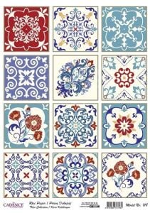 Cadence Pirinç Dekopaj Kağıdı Model - 718