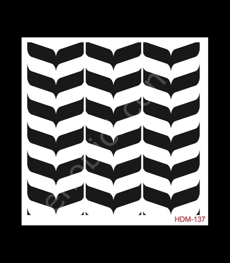 HDM137 Cadence Home Dekor Stencil 25x25