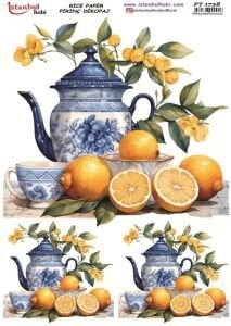 Pirinç Dekopaj Kağıdı 30x42cm PT-1738