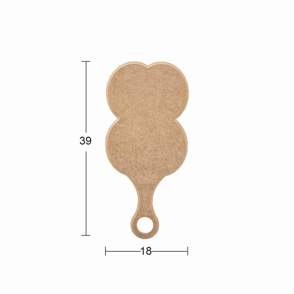 Ahşap Sunumluk 39x18cm L363