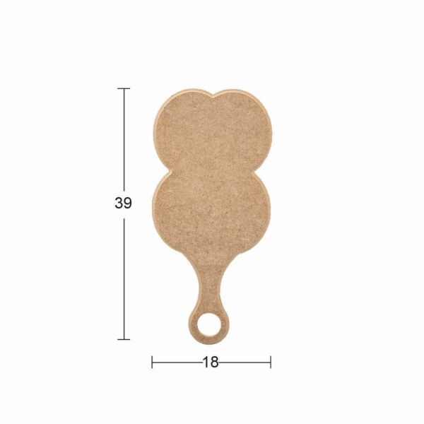 Ahşap Sunumluk 39x18cm L363