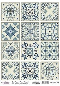 Cadence Pirinç Dekopaj Kağıdı Model - 719