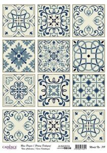 Cadence Pirinç Dekopaj Kağıdı Model - 719