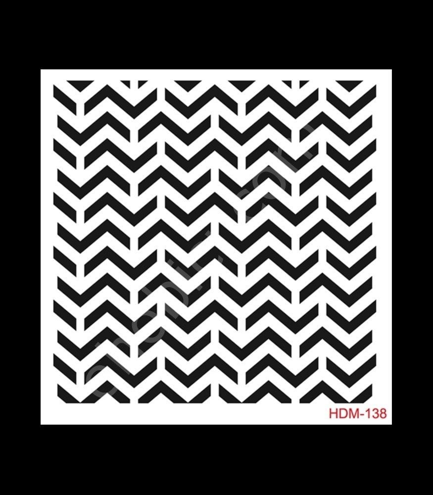 HDM138 Cadence Home Dekor Stencil 25x25