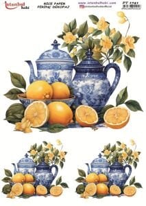 Pirinç Dekopaj Kağıdı 30x42cm PT-1741
