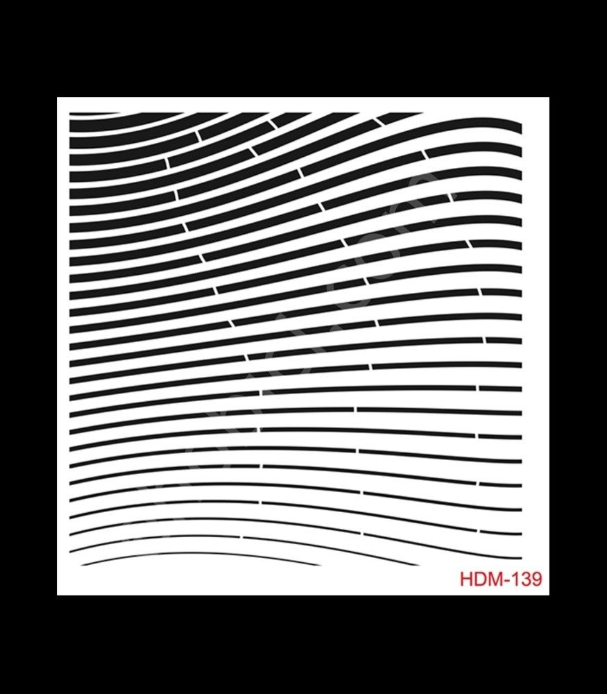 HDM139 Cadence Home Dekor Stencil 25x25