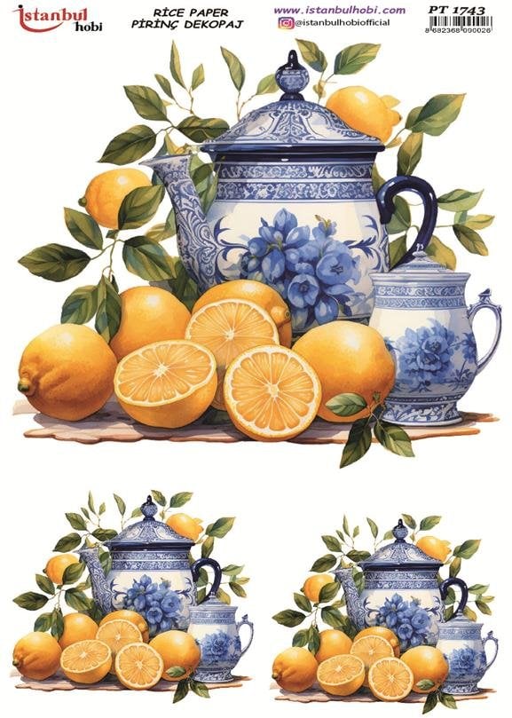 Pirinç Dekopaj Kağıdı 30x42cm PT-1743