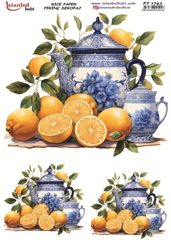 Pirinç Dekopaj Kağıdı 30x42cm PT-1743