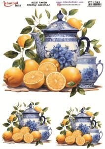 Pirinç Dekopaj Kağıdı 30x42cm PT-1743