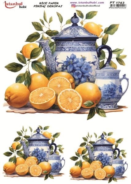 Pirinç Dekopaj Kağıdı 30x42cm PT-1743