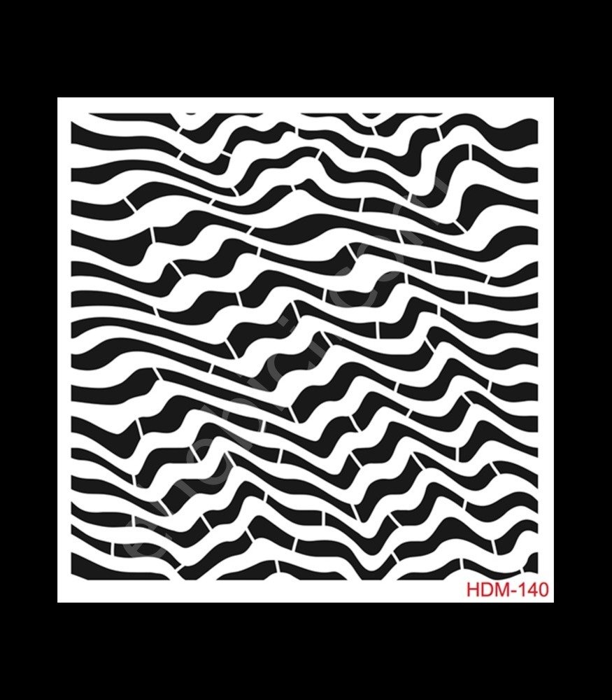 HDM140 Cadence Home Dekor Stencil 25x25