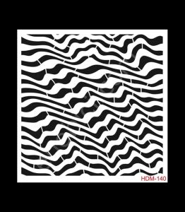 HDM140 Cadence Home Dekor Stencil 25x25