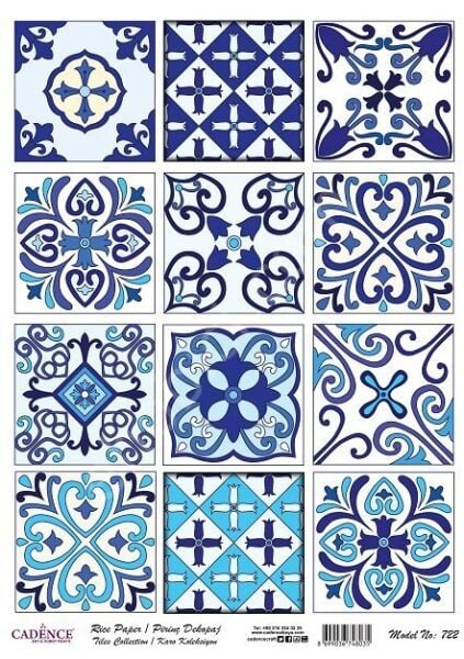 Cadence Pirinç Dekopaj Kağıdı Model - 722
