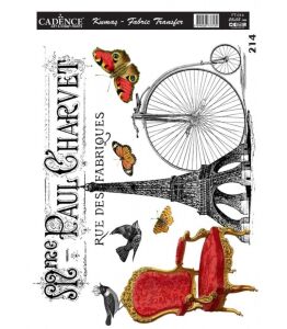 FT-14  Cadence Kumaş Transfer 25x35cm