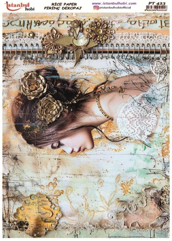 Pirinç Dekopaj Kağıdı 30x42cm PT-423