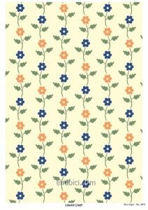 Lineart Pirinç Dekopaj Kağıdı Model - 3079