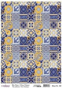 Cadence Pirinç Dekopaj Kağıdı Model - 725