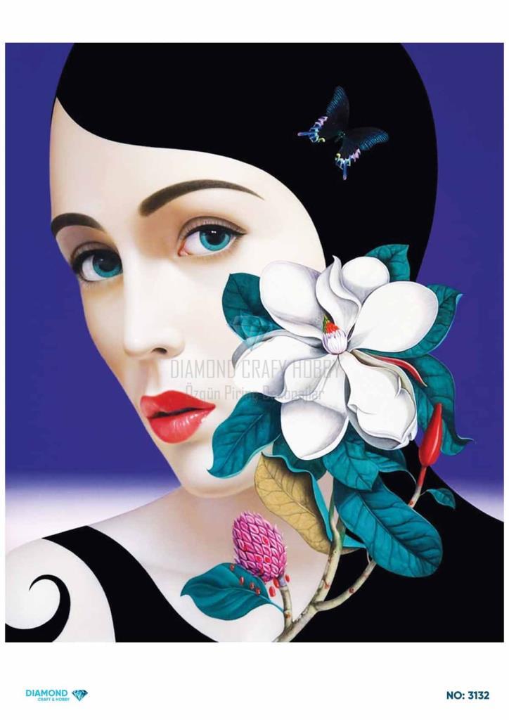 Diamond Pirinç Dekopaj Kağıdı - 3132