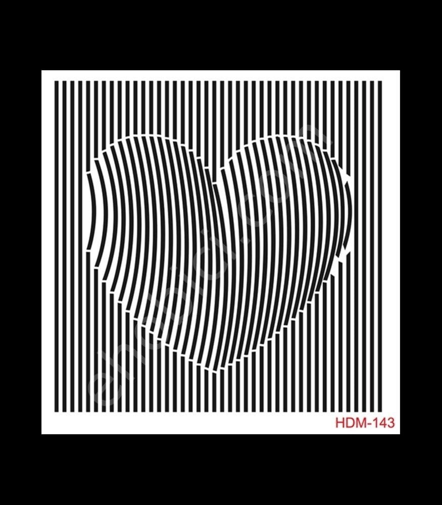 HDM143 Cadence Home Dekor Stencil 25x25