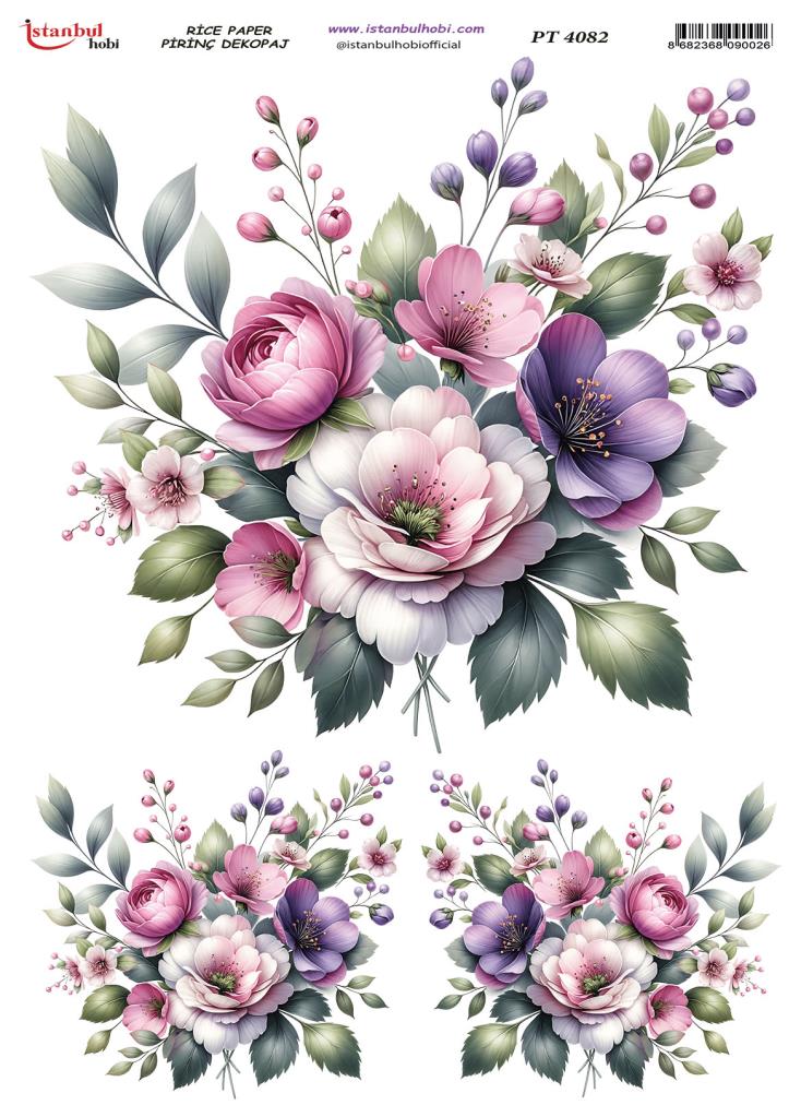 Pirinç Dekopaj Kağıdı 30x42cm PT-4082