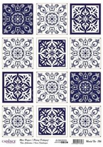 Cadence Pirinç Dekopaj Kağıdı Model - 726