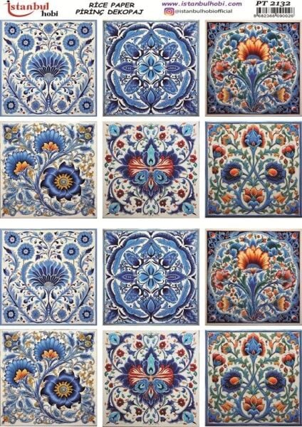 Pirinç Dekopaj Kağıdı 30x42cm PT-2132