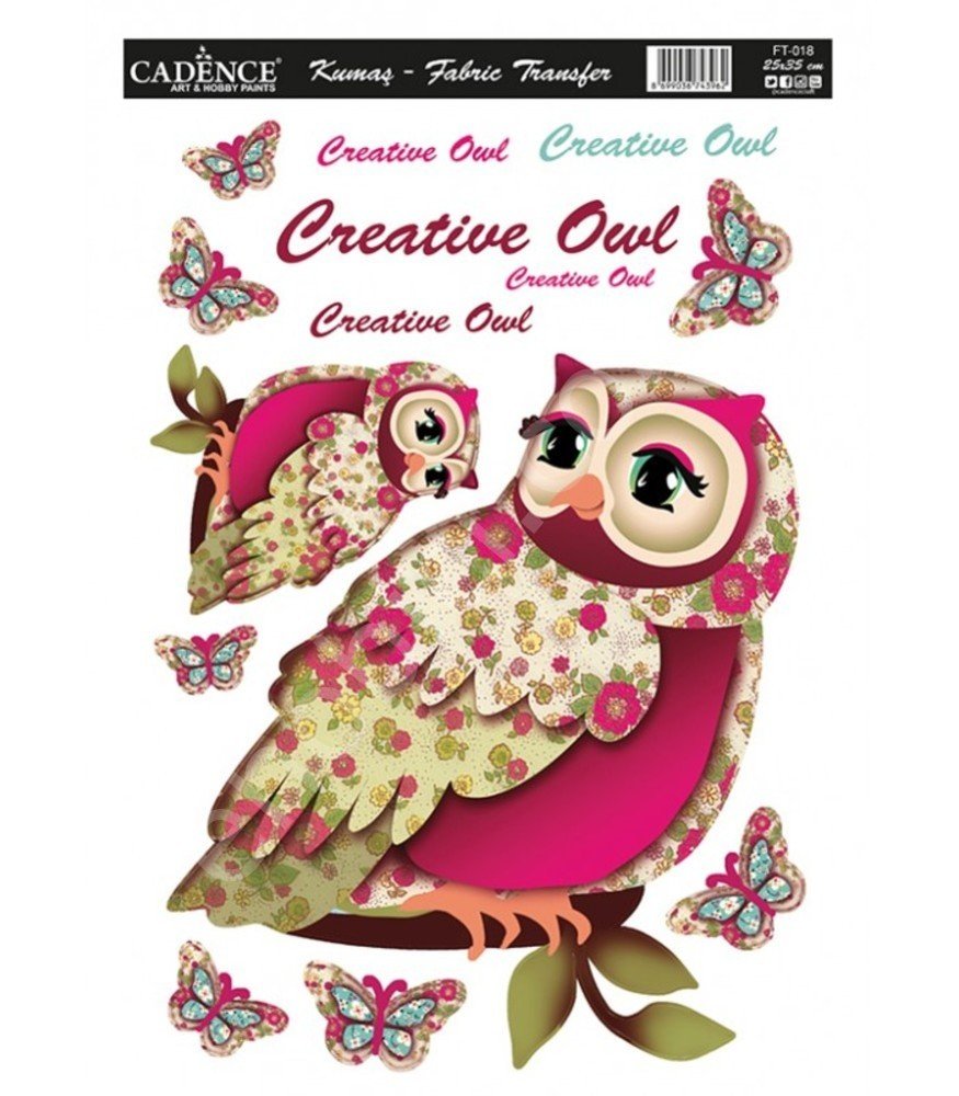 FT-18  Cadence Kumaş Transfer 25x35cm