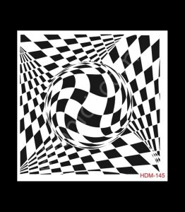 HDM145 Cadence Home Dekor Stencil 25x25