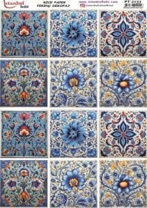Pirinç Dekopaj Kağıdı 30x42cm PT-2133