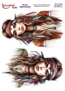 Sulu Transfer Kağıdı 25x35cm ST-1761