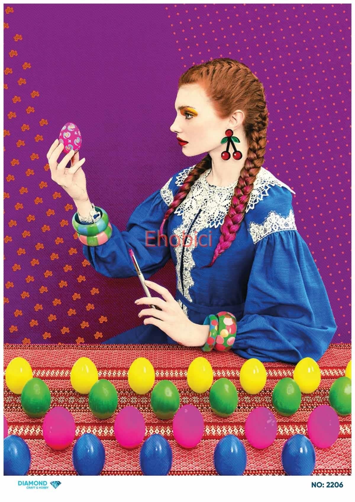 Diamond Pirinç Dekopaj Kağıdı - 2206