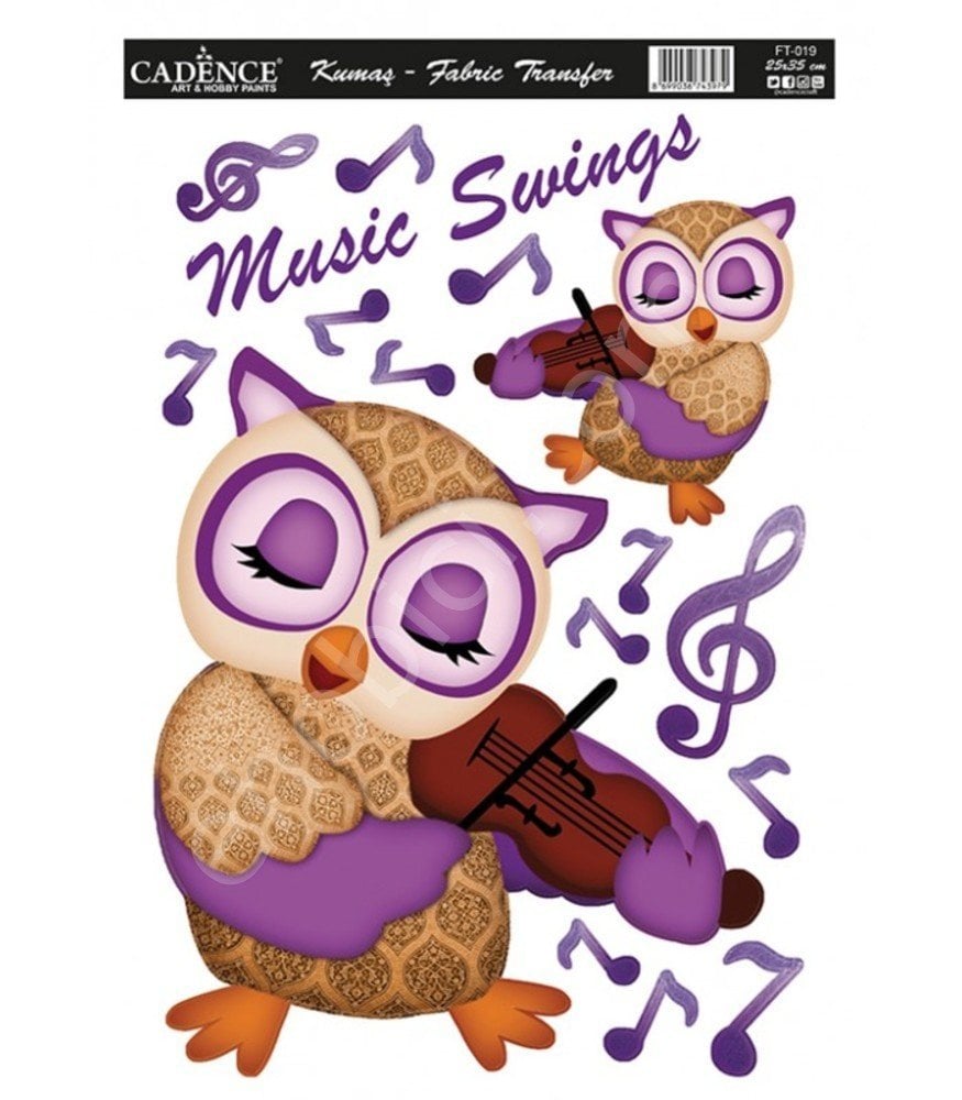 FT-19  Cadence Kumaş Transfer 25x35cm