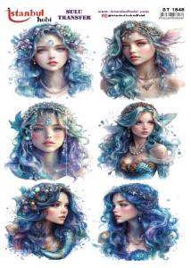 Sulu Transfer Kağıdı 25x35cm ST-1848