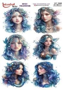 Sulu Transfer Kağıdı 25x35cm ST-1848