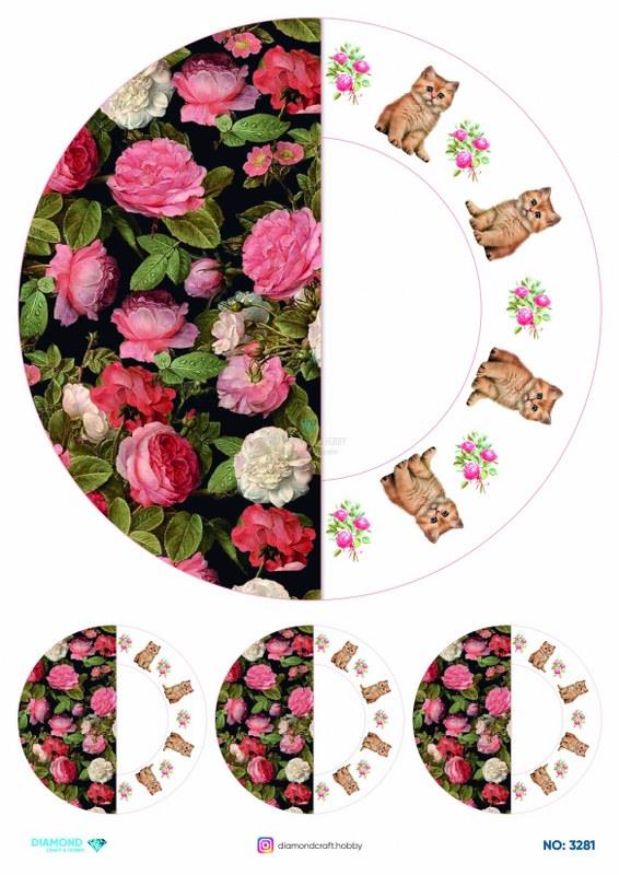 Diamond Pirinç Dekopaj Kağıdı - 3281