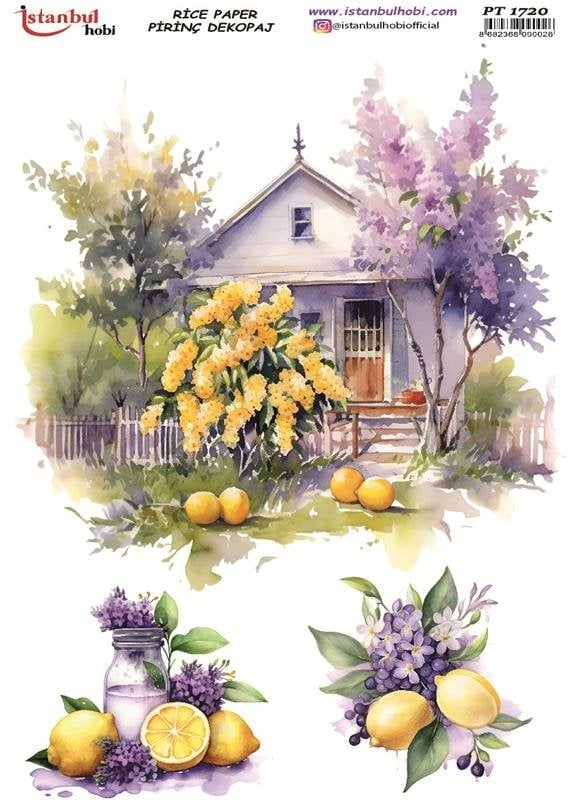 Pirinç Dekopaj Kağıdı 30x42cm PT-1720