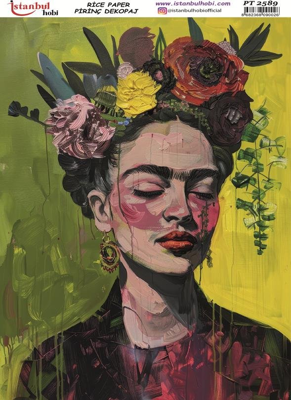 Pirinç Dekopaj Kağıdı 30x42cm PT-2589