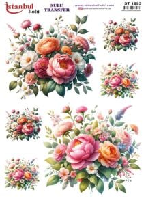 Sulu Transfer Kağıdı 25x35cm ST-1893