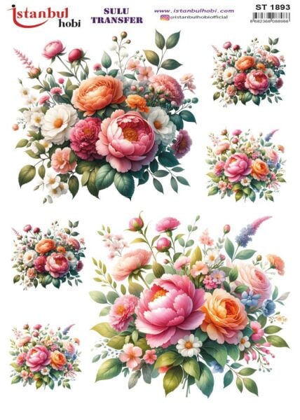 Sulu Transfer Kağıdı 25x35cm ST-1893