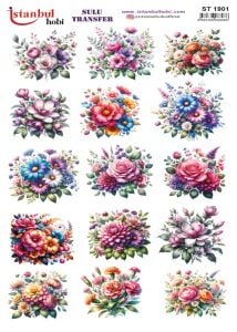 Sulu Transfer Kağıdı 25x35cm ST-1901