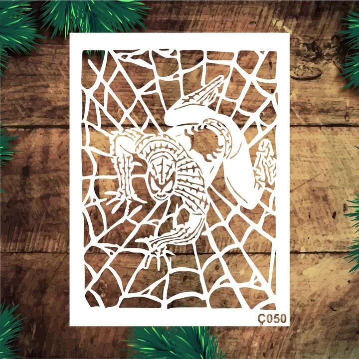 Çocuk Desen Stencil Şablon (21x30) Ç-050