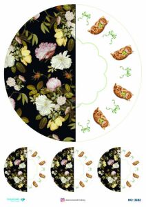 Diamond Pirinç Dekopaj Kağıdı - 3282