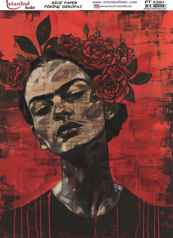 Pirinç Dekopaj Kağıdı 30x42cm PT-2591