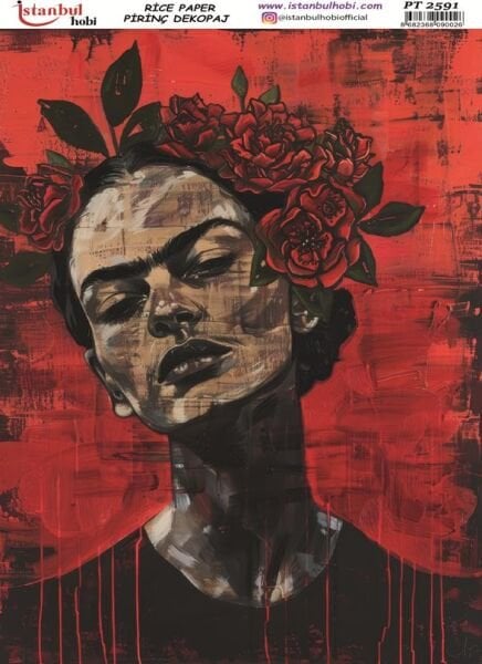 Pirinç Dekopaj Kağıdı 30x42cm PT-2591