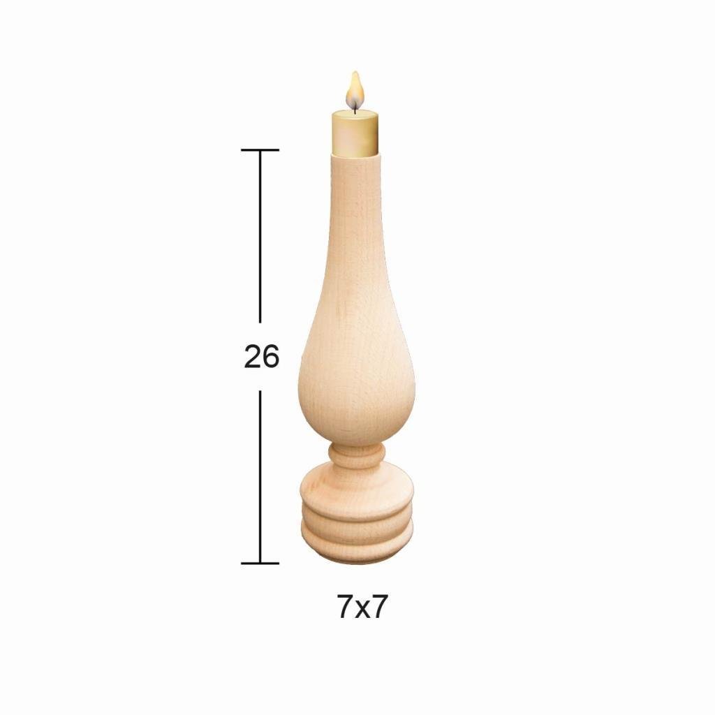 Ahşap Şamdan ŞA-07