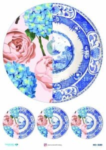 Diamond Pirinç Dekopaj Kağıdı - 3283