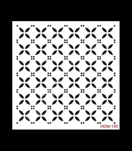 HDM150 Cadence Home Dekor Stencil 25x25
