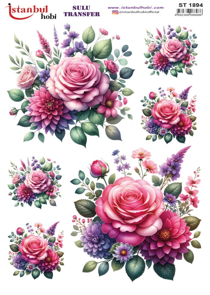 Sulu Transfer Kağıdı 25x35cm ST-1894