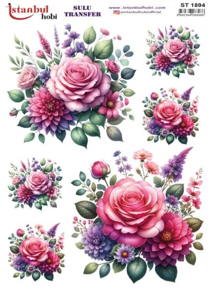 Sulu Transfer Kağıdı 25x35cm ST-1894